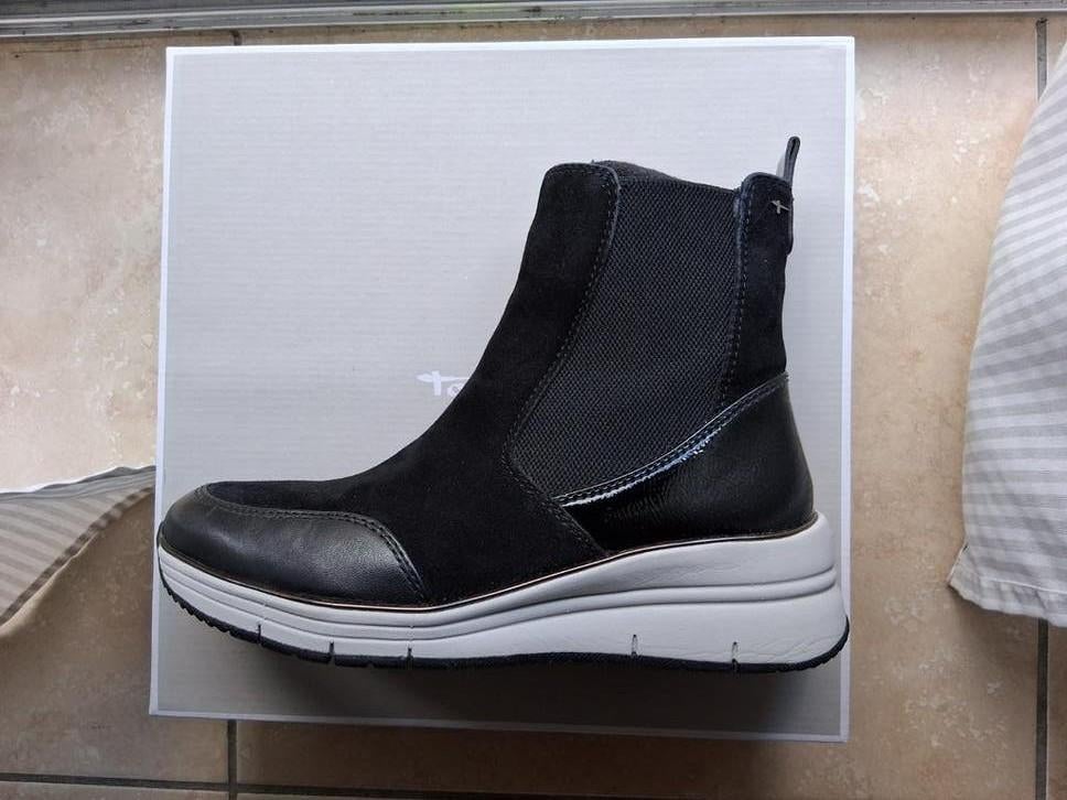 Tamaris leren laarzen in nieuwstaat p38, Kleding | Dames, Schoenen