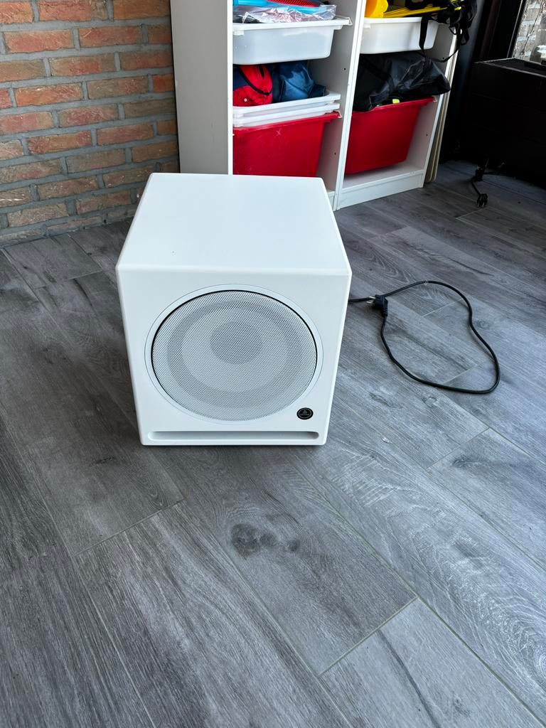 Subwoofer Devine RX-105A, Ophalen, Zo goed als nieuw, Subwoofer