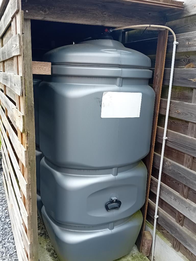 Mazouttank Kunststof: 1500l – bovengronds & dubbelwandig, Ophalen, Gebruikt