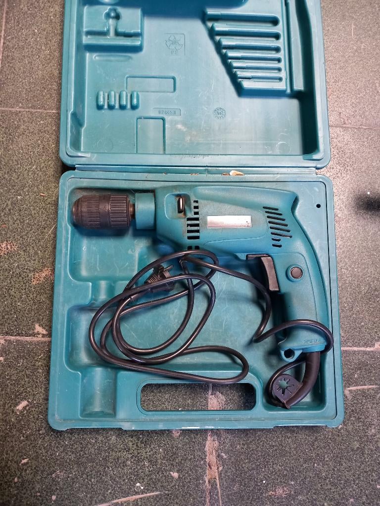 perceuse à percussion Makita, Bricolage & Construction, Outillage | Foreuses, Enlèvement, Comme neuf, 400 à 600 watts, Mécanisme de percussion