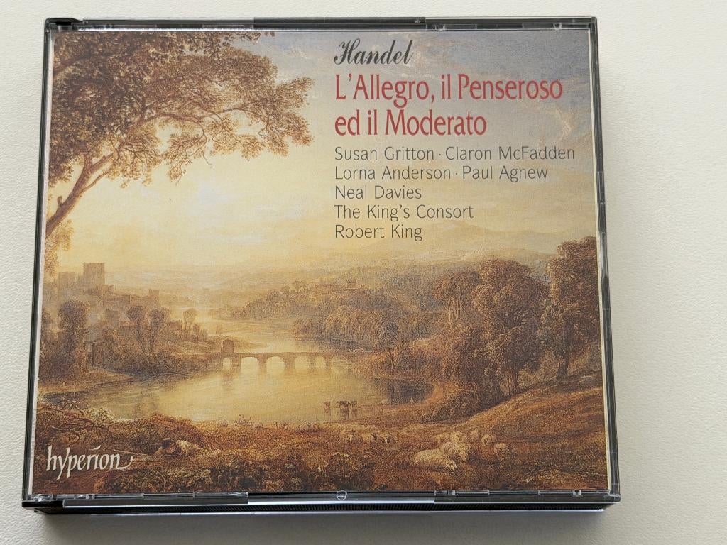 Handel – L'Allegro, Il Penseroso Ed Il Moderato, Ophalen of Verzenden