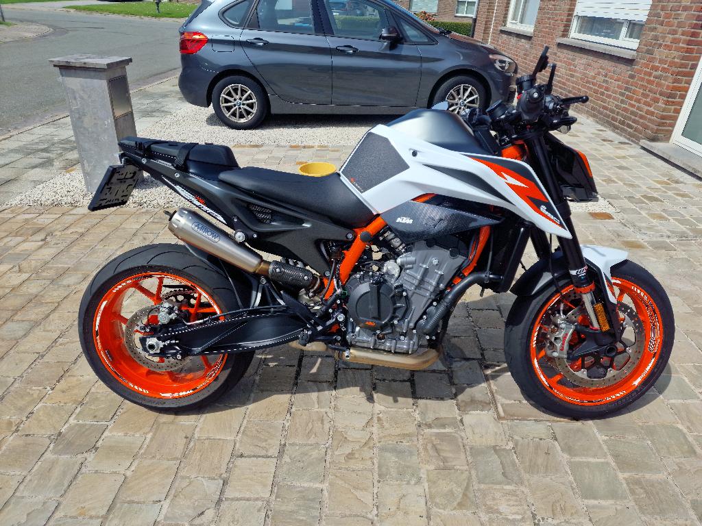 Ktm 890 Duke r, Motoren, 2 cilinders, 890 cc, Motorrijbewijs A, Handvatverwarming