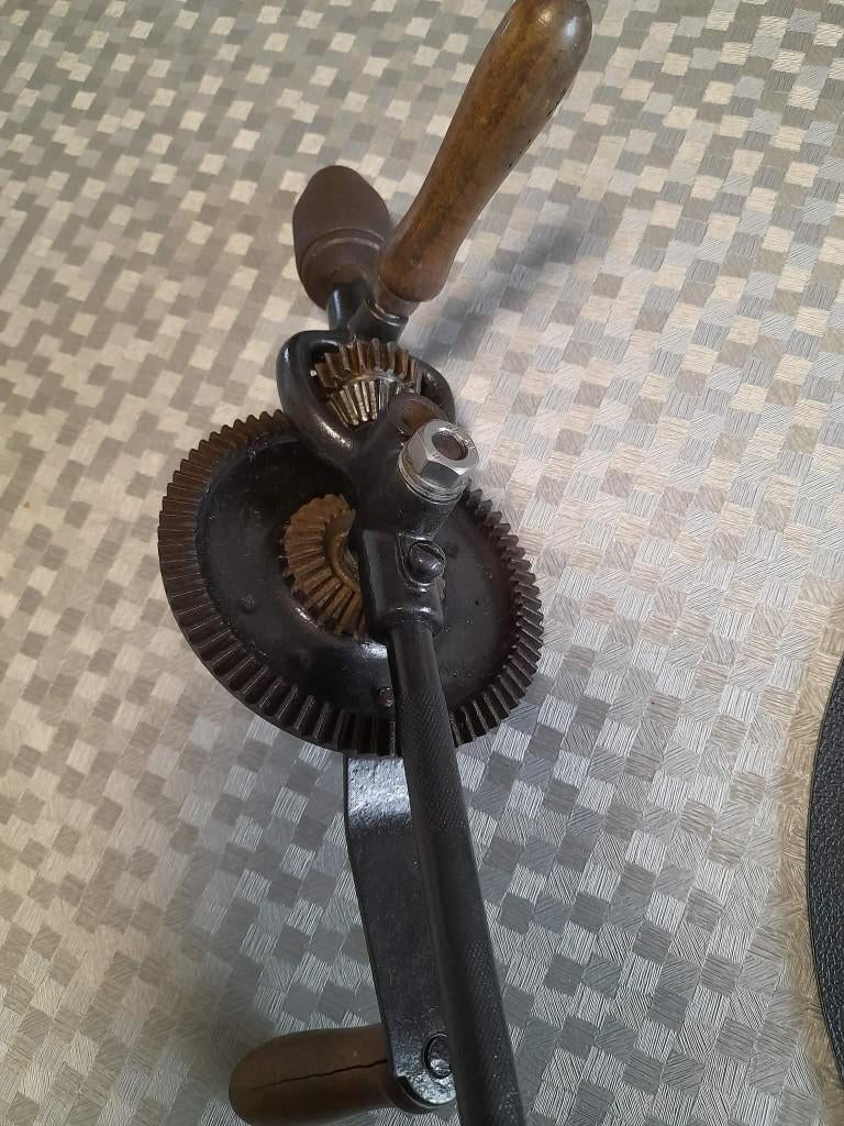 Antiek handmatig boor, Ophalen of Verzenden