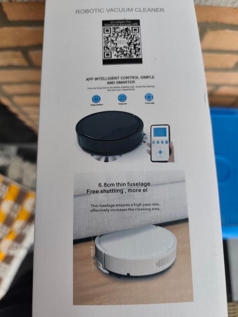 Robot stofzuiger, Ophalen of Verzenden, Stofzuiger