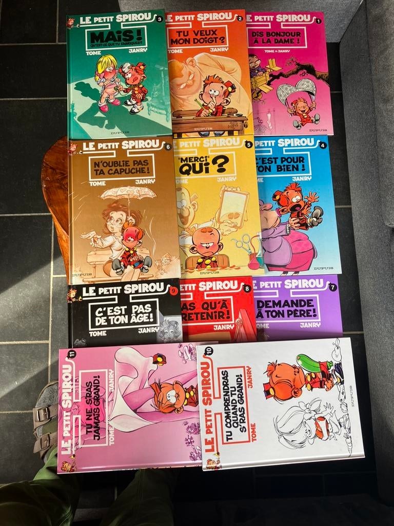 Le Petit Spirou - série complète - T1 à T11, Série complète ou Série, Enlèvement ou Envoi, Utilisé