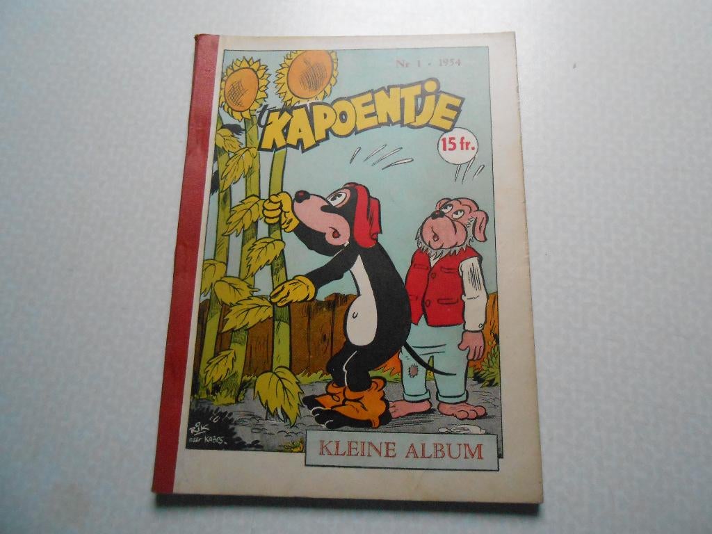 Kleine Album 't Kapoentje 1A. 1954., Boeken, Stripverhalen, Gelezen, Eén stripboek, Ophalen of Verzenden