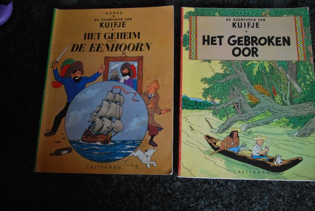 Kuifje strips, Ophalen, Gelezen