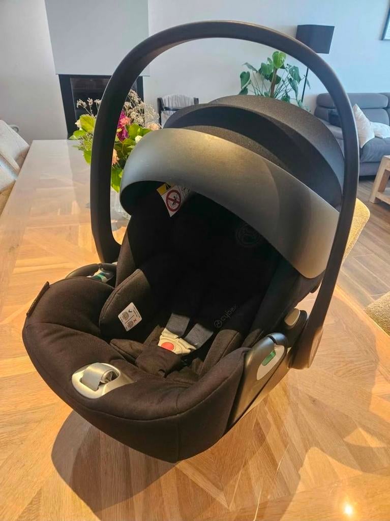 Cybex Cloud Z2 Sepia Black, Ophalen, Slaapstand