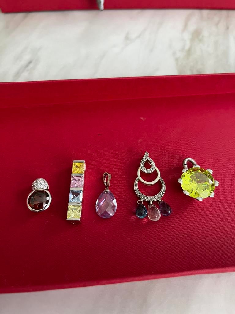 Zilveren hangers 925, Handtassen en Accessoires, Bedels, Ophalen of Verzenden, Zo goed als nieuw, Zilver