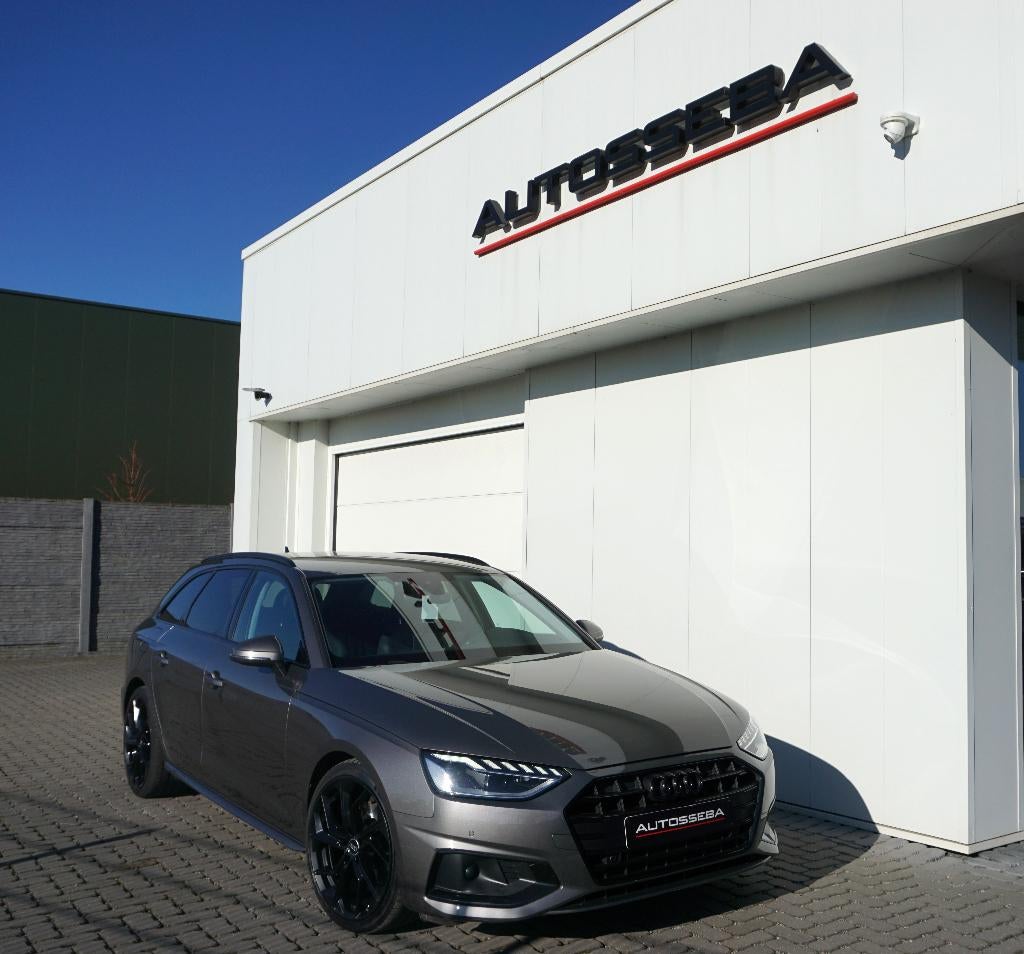 Audi A4 Avant 2.0TDi SportLine *Automaat/19"/Camera/Carpass*, USB, Bruin, A4, 5 deurs