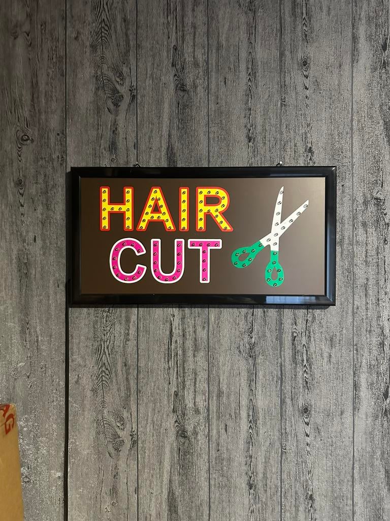 Tableau salon de coiffure, Enlèvement, Comme neuf