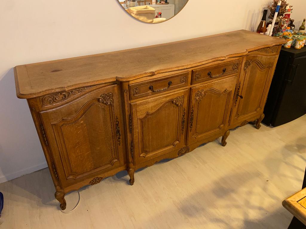 Buffetkast/dressoir, Ophalen, 50 tot 75 cm, 200 cm of meer, Met deur(en)