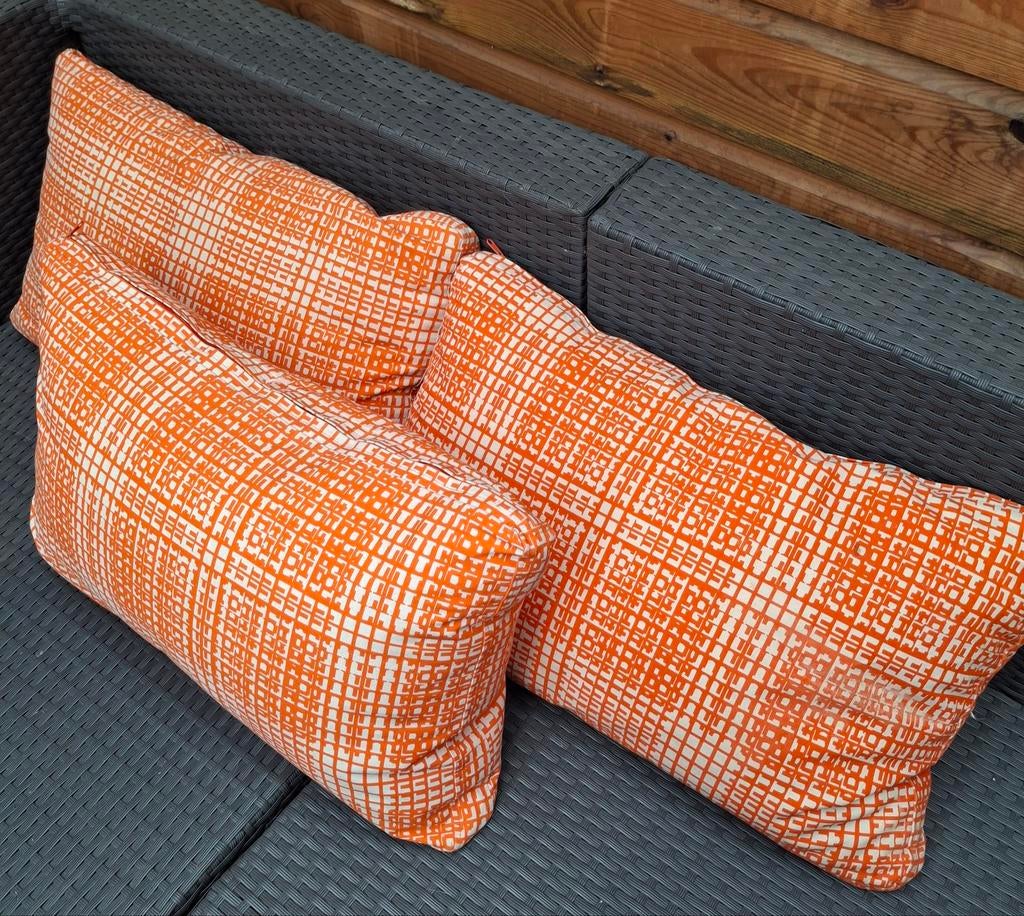 Drie Ikea kussens Karlstad., Maison & Meubles, Enlèvement