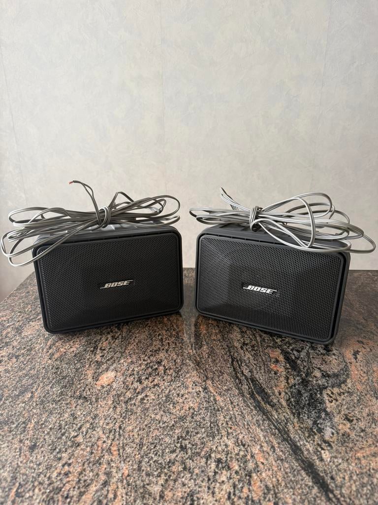 Bose 101 Music Monitor speakers – set van 2 – goede staat, Ophalen, Gebruikt, Bose, Minder dan 60 watt