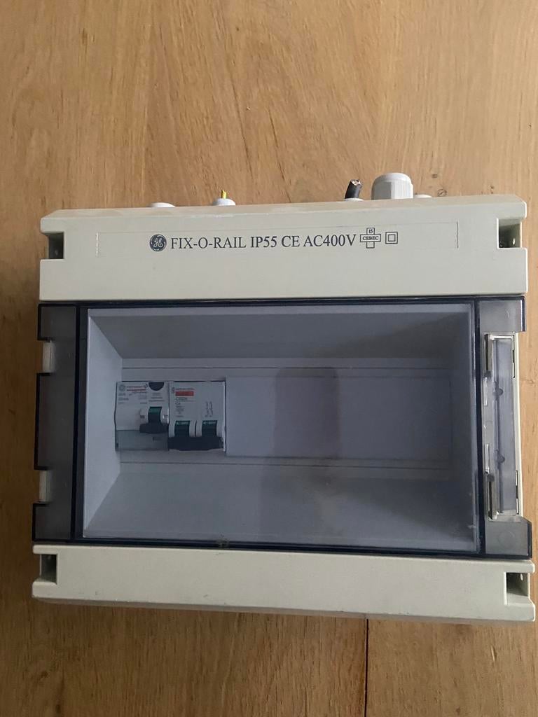 Voorgemonteerde elektrische kast, Doe-het-zelf en Bouw, Ophalen, Zo goed als nieuw