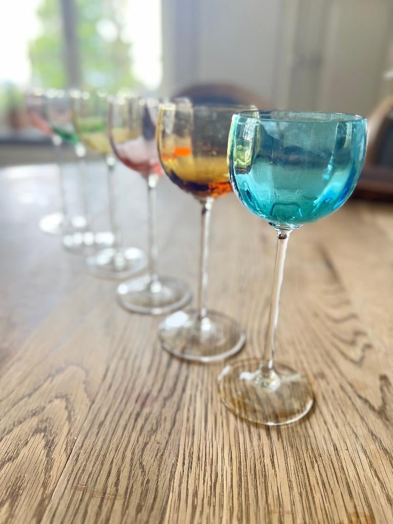 Antieke kristallen glazen, Antiek en Kunst, Ophalen