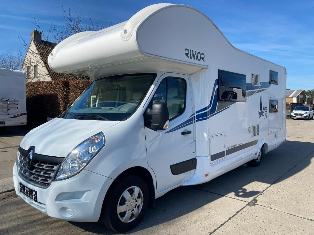 Rimor Katamarano Sound, Caravans en Kamperen, Mobilhomes, Alkoof, Ringverwarming, Fietsendrager, Tot en met 6