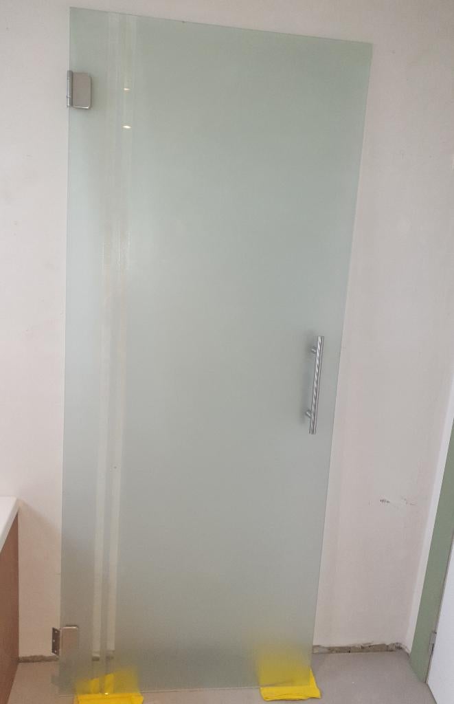 Glazen binnendeur, Ophalen, 80 tot 100 cm, Binnendeur, Zo goed als nieuw