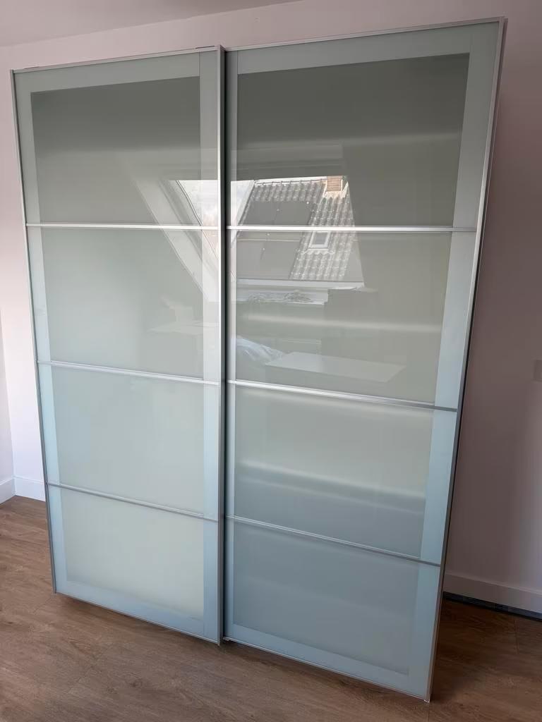 Ikea Pax schuifdeuren, Ophalen, Gebruikt
