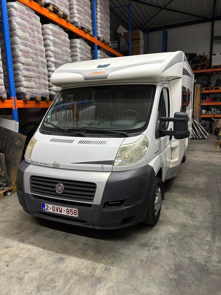McLouis Steel Fiat Ducato 2.3 mobilhome 2010, Caravanes & Camping, Camping-cars, Siège de train, Jusqu'à 4, Toilette à cassette