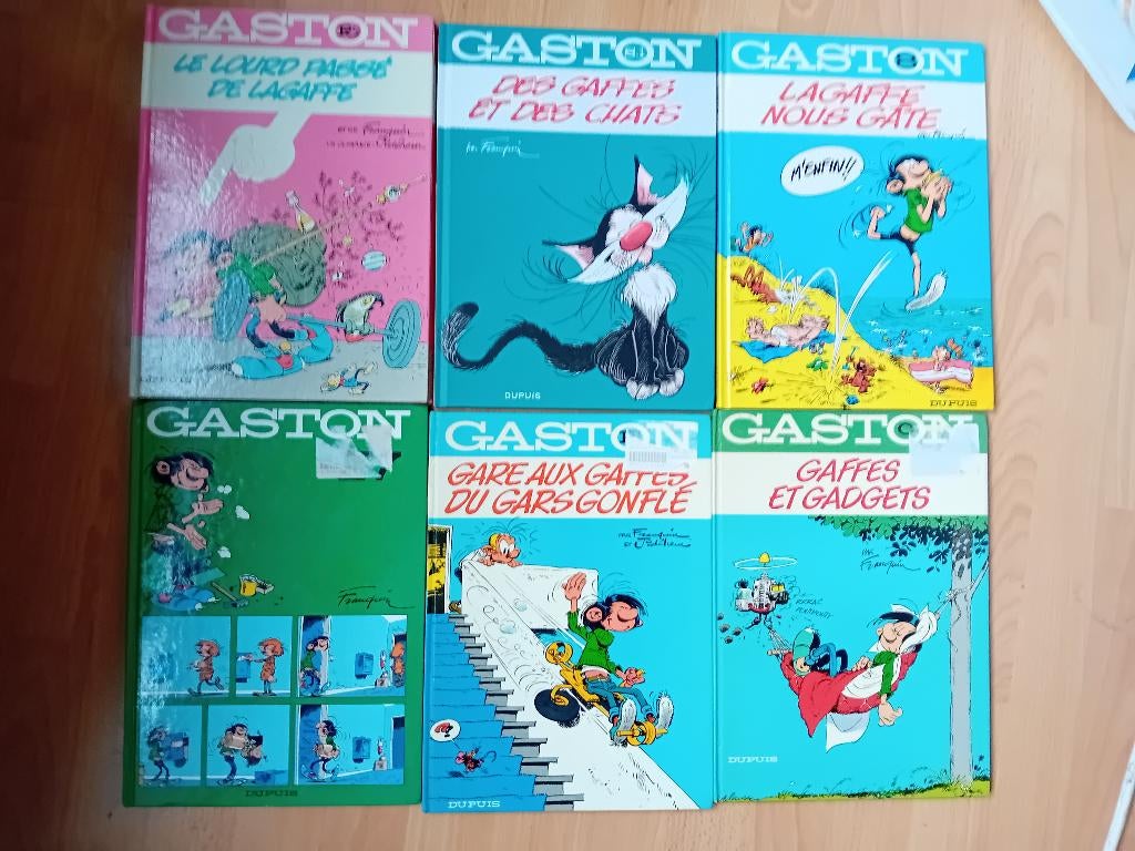 Bande dessinée Gaston Lagaffe collection, Livres, BD, Plusieurs BD, Enlèvement ou Envoi, Utilisé