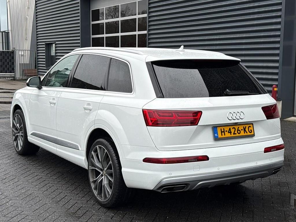 Audi Q7 3.0 TDI quattro Pro Line s-line velgen, camera, navi, Auto's, Audi, 149 g/km, Wit, Bedrijf, 200 kW