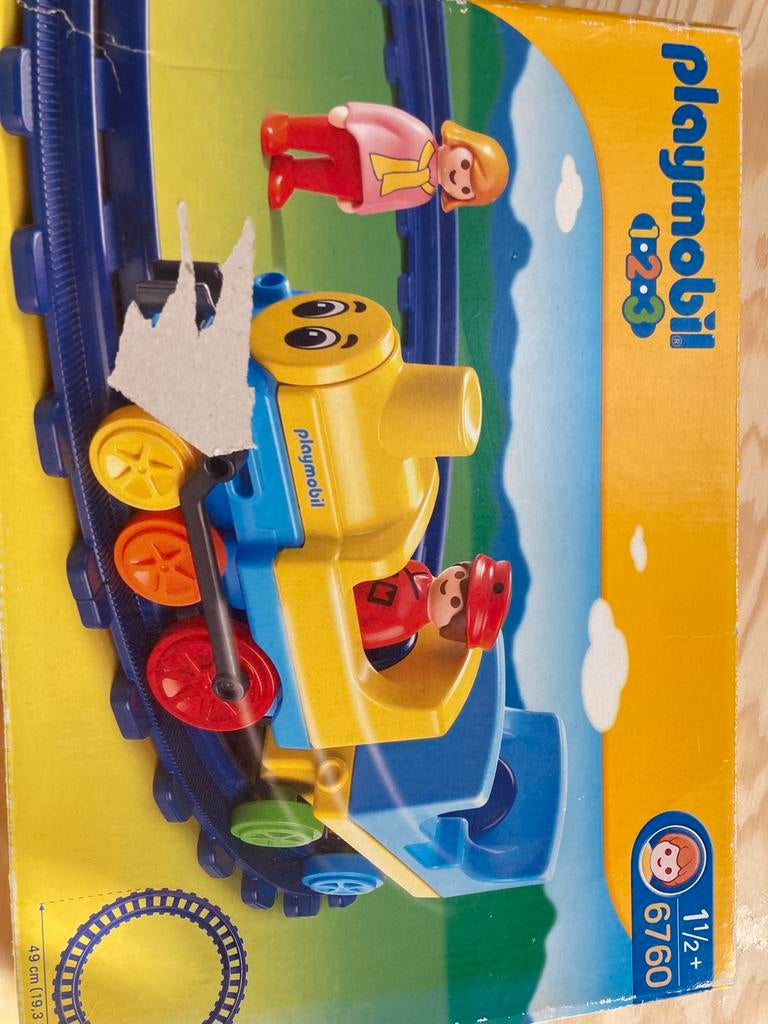 Playmobil 123 treinbaan, Kinderen en Baby's, Speelgoed | Playmobil, Ophalen, Gebruikt