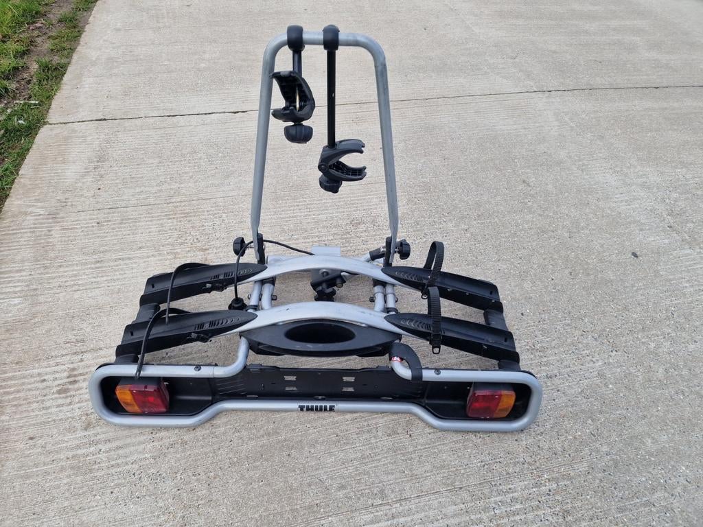 Fietsdrager thule kantelbaar, Ophalen