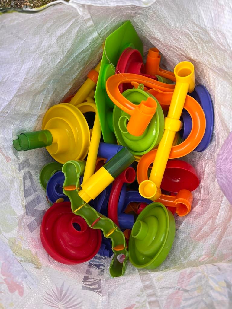 Knikkerbaan speelgoed kind, Kinderen en Baby's, Ophalen, Gebruikt