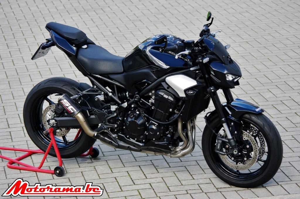 Kawasaki Z900 - 2025 - 3000 km @Motorama, Motos, Permis Moto A, Entreprise, Plus de 35 kW, Échappement sport