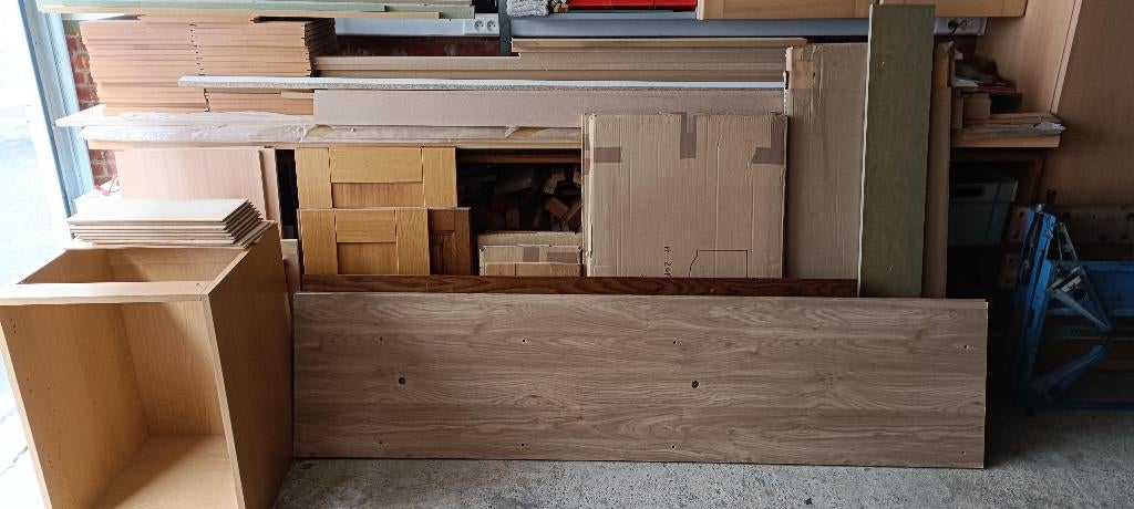 Allerhande hout en plaatmateriaal, Doe-het-zelf en Bouw, Hout en Planken, Ophalen, Minder dan 25 mm, Zo goed als nieuw, Minder dan 200 cm