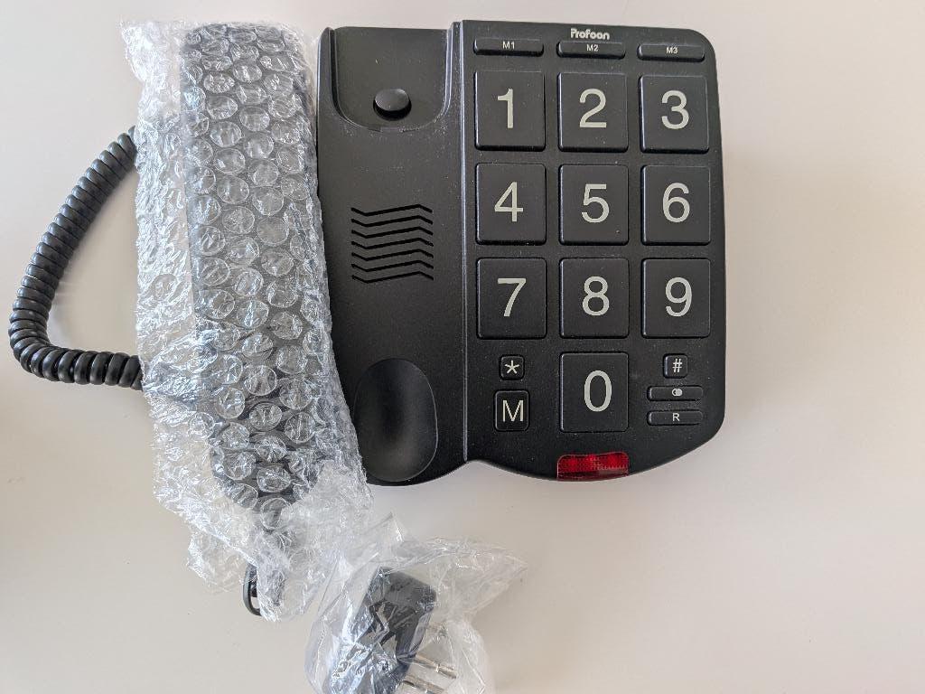 Seniorentelefoon Profoon vaste lijn, Telecommunicatie, Vaste telefoons | Niet Draadloos, Zo goed als nieuw, Ophalen