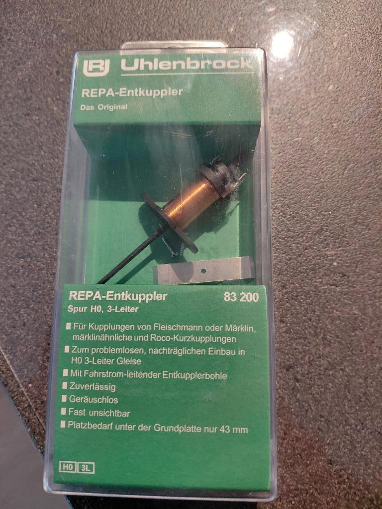 Ontkoppelaar Repa 83 200 Uhlenbrock 3Rail, Hobby en Vrije tijd, Modeltreinen | Overige schalen, Overige merken, Wisselstroom, Overige typen