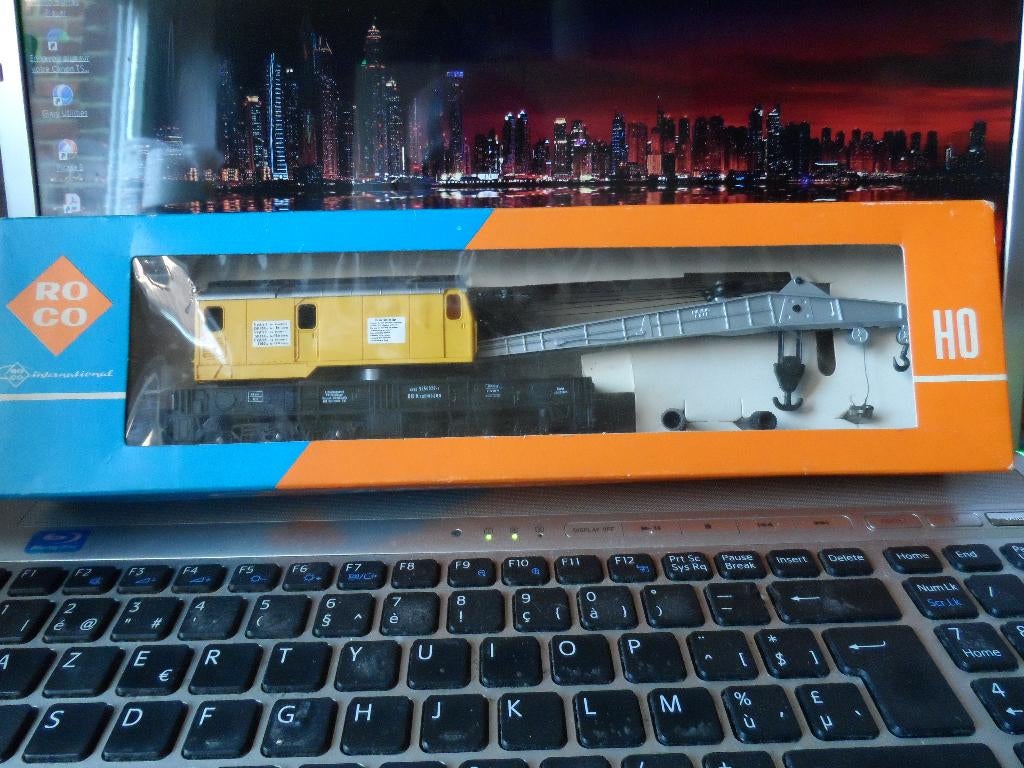 ROCO HO 4316B - Zwenkkraan - Compleet - In doos..., Gelijkstroom of Wisselstroom, Ophalen of Verzenden, Roco, Analoog