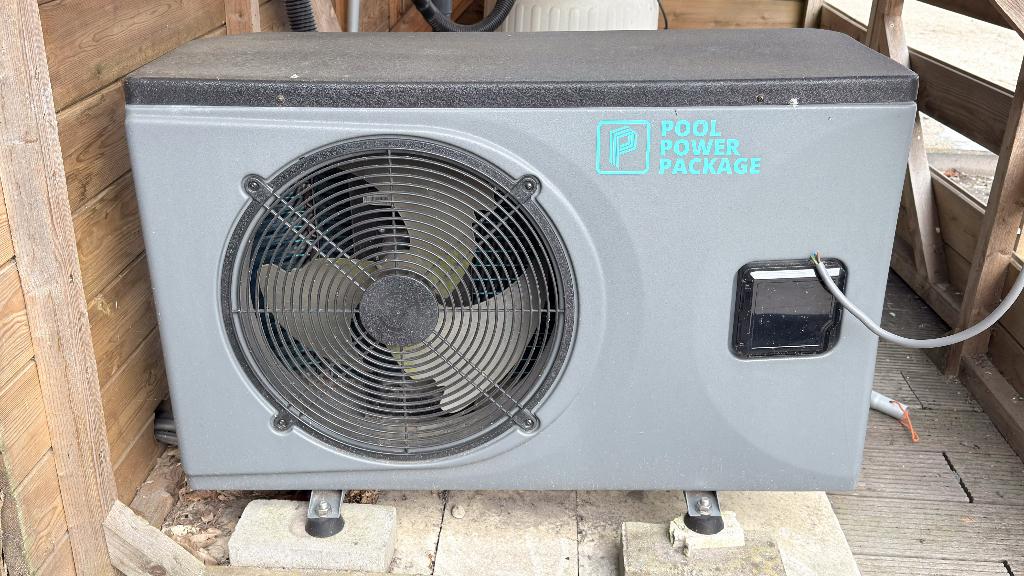 Warmtepomp zwembad, Ophalen, Gebruikt, Verwarming