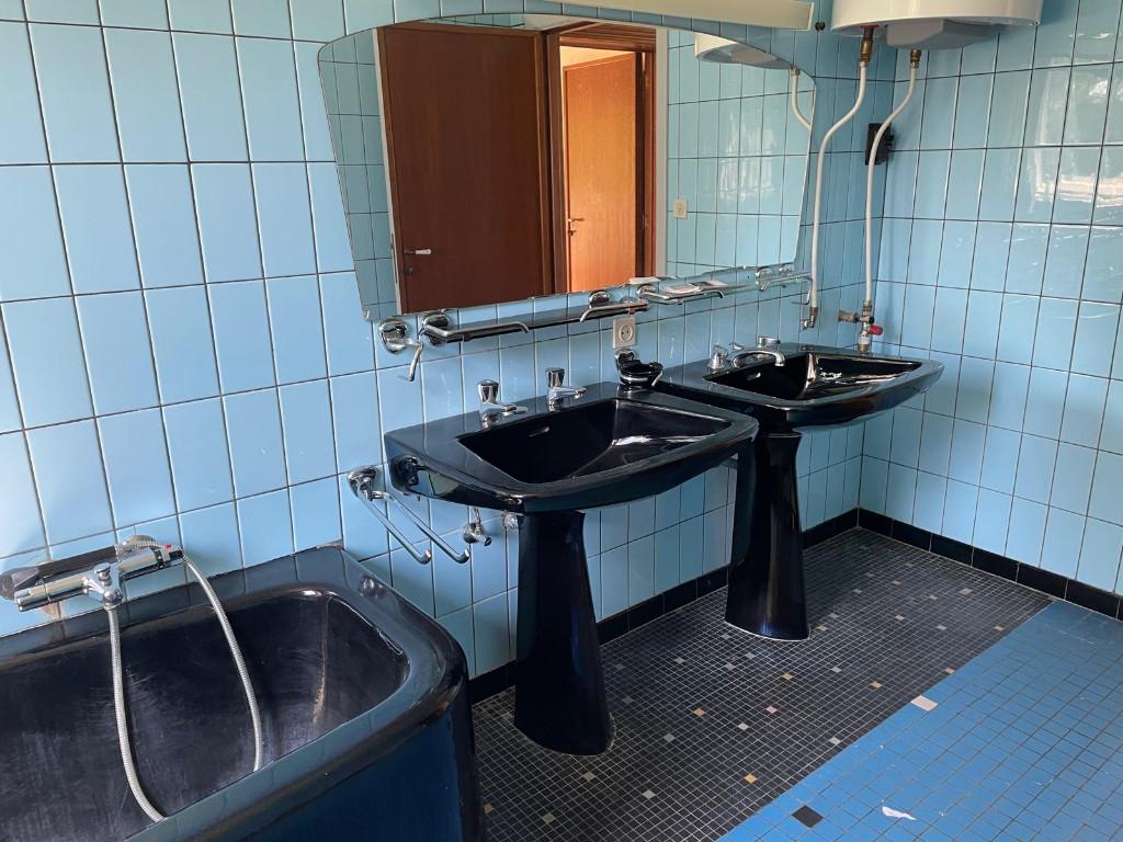Retro vintage badkamermeubelen MOET NU WEG, Enlèvement, Utilisé, Lavabo ou Évier
