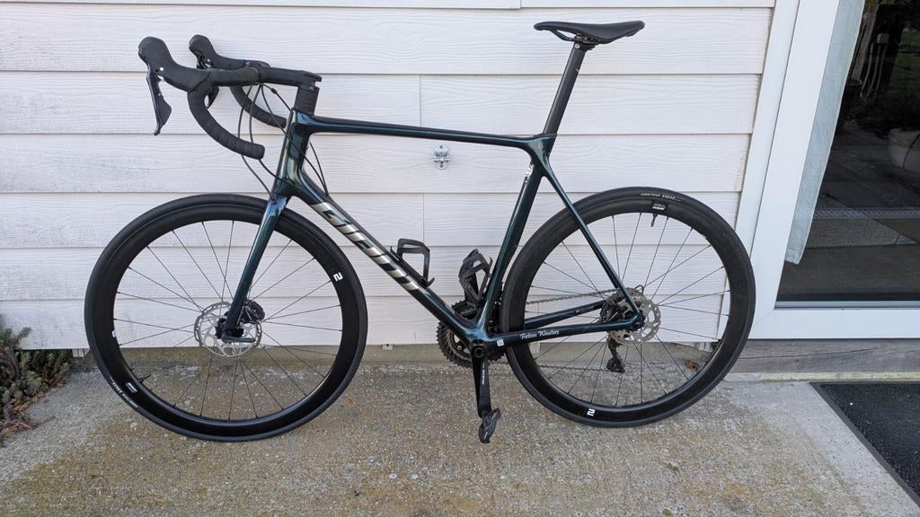 Racefiets Giant TCR Advanced pro disc 2 XL, Fietsen en Brommers, Ophalen, Carbon, Heren, Giant