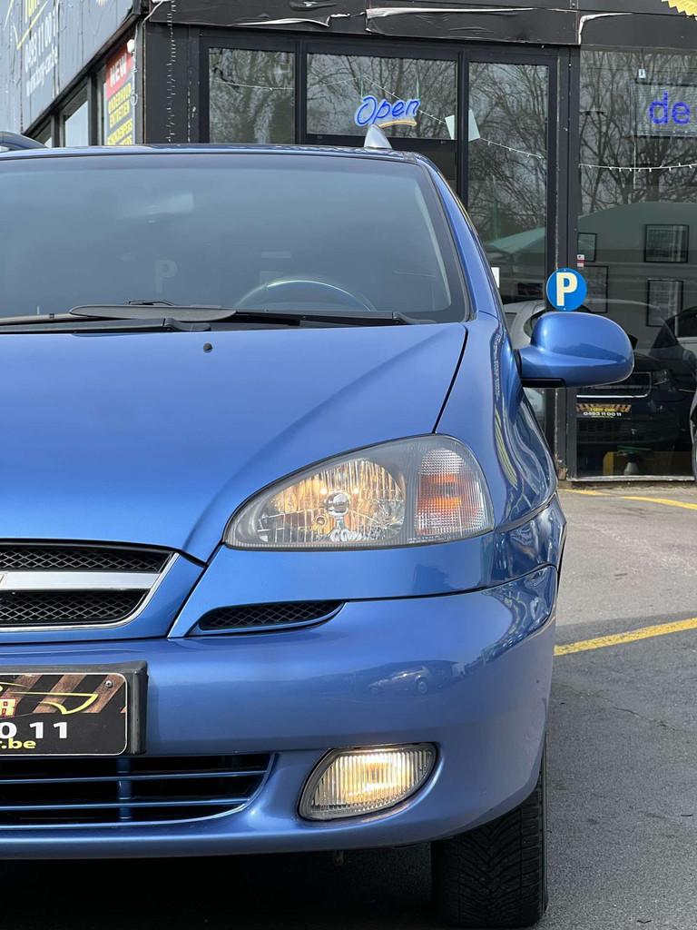 Chevrolet Tacuma 1.6i 16v SE Airco*CUIR*JANTES*CAR-Pas* gara, Auto's, Chevrolet, Voorwielaandrijving, Gebruikt, Blauw, Leder