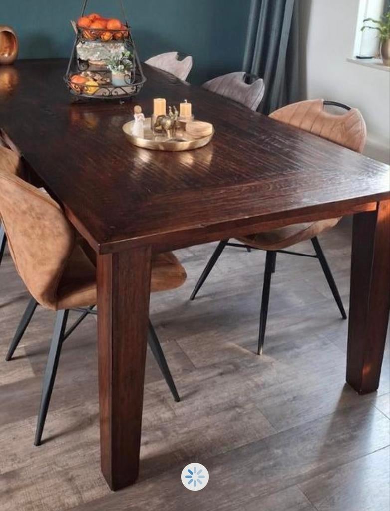 Boerentafel 250x110x78, Ophalen, Zo goed als nieuw