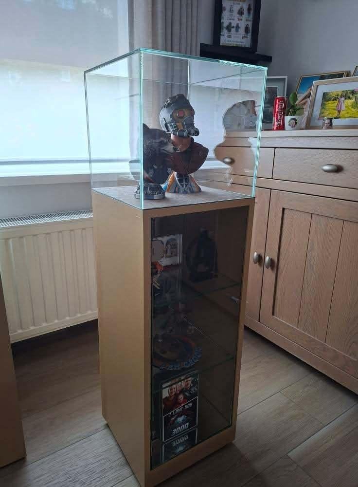 Vitrine kast op maat, Antiek en Kunst, Ophalen
