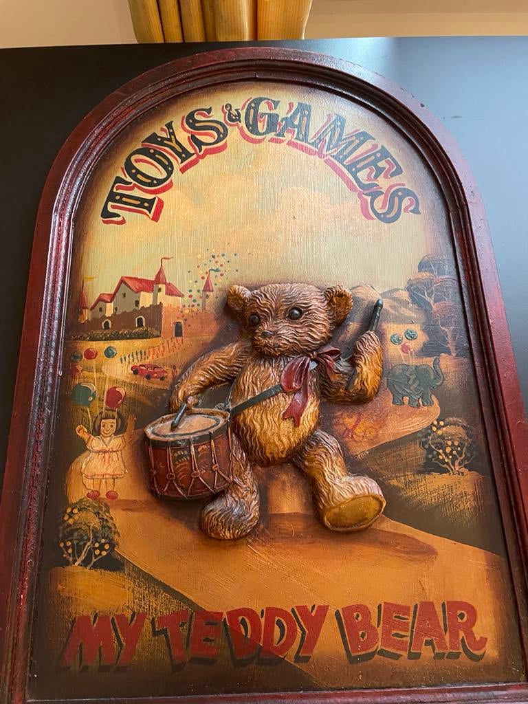 Wanddecoratie beer, Collections, Efteling, Enlèvement, Utilisé