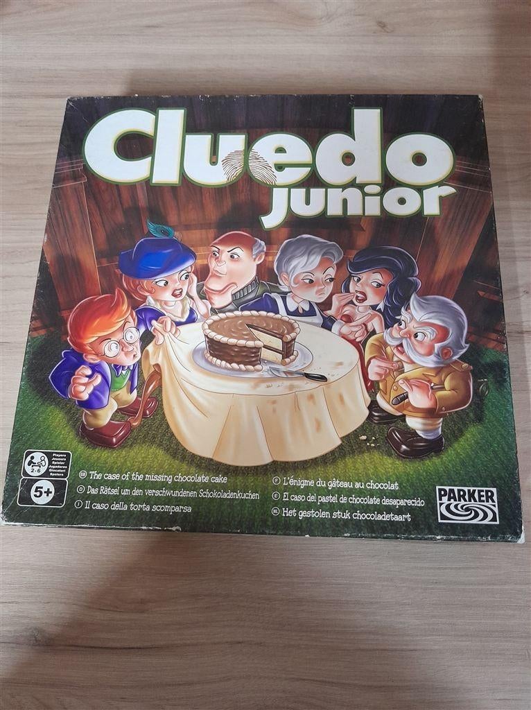 cluedo junior het gestolen stuk chocoladetaart - s4496, Verzenden, Zo goed als nieuw
