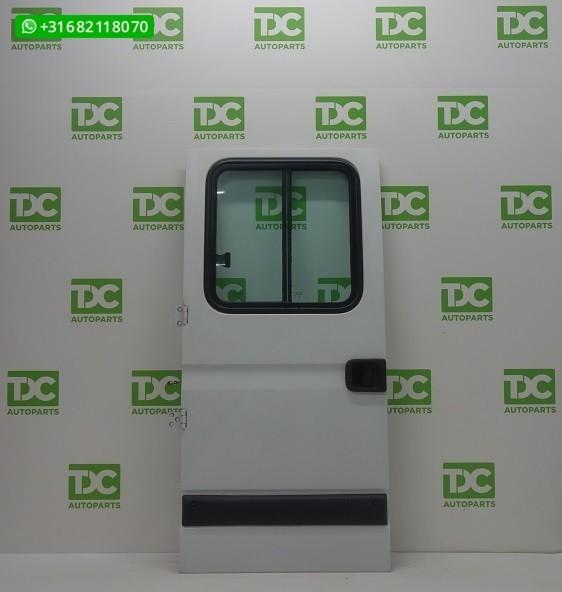 Renault Master (97-10) Open laadbak deur links met ruit wit, Auto-onderdelen, Gebruikt, Ophalen of Verzenden, Achter, Renault