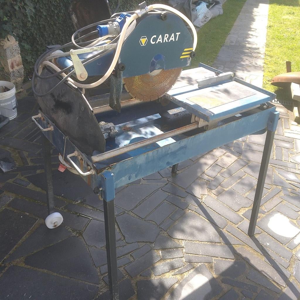 Steenzaagmachine Carat 350 S coup, Ophalen