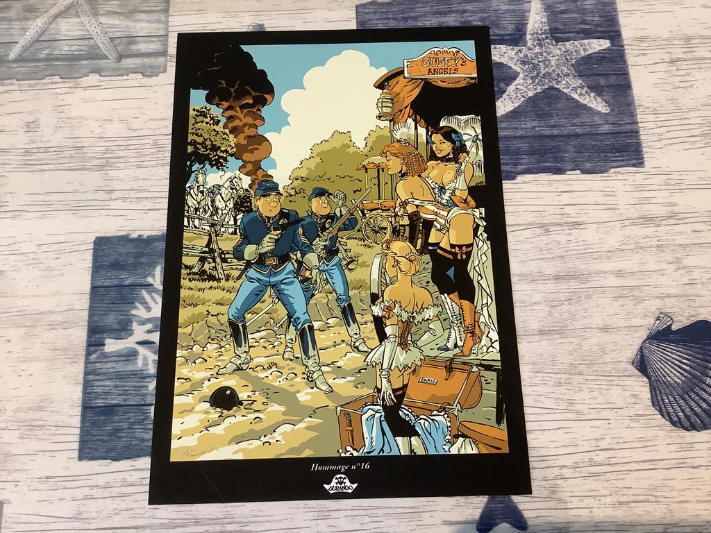 Les tuniques bleues sérigraphie hommage signée Félix Meynet, Livres, Enlèvement ou Envoi, Comme neuf