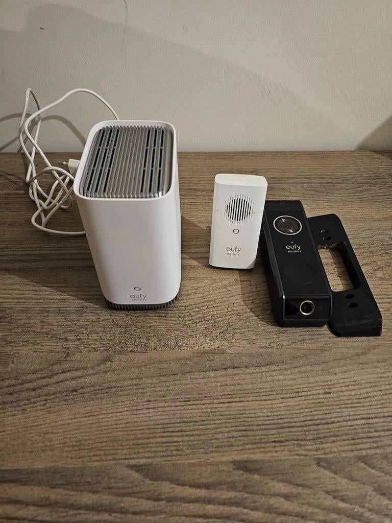 Eufy deurbel met hombase en gong, Maison & Meubles, Sonnettes, Enlèvement