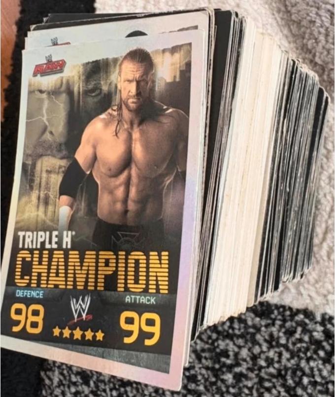 Carte slam attax et magazine de catch., Enlèvement ou Envoi, Comme neuf