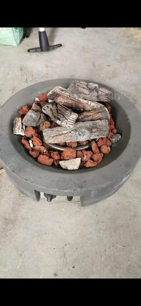 Happy cocooning sfeerhaard, Tuin en Terras, Ophalen, Zo goed als nieuw