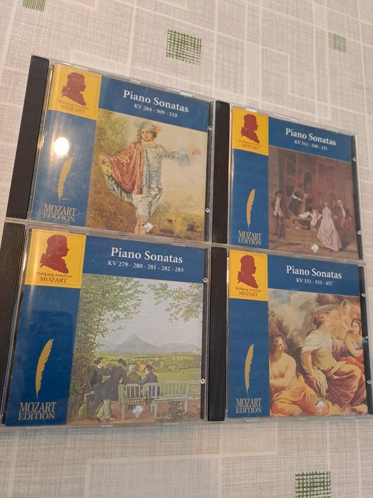 Klára Würtz, Mozart piano sonatas 4cd, Cd's en Dvd's, Cd's | Klassiek, Ophalen of Verzenden
