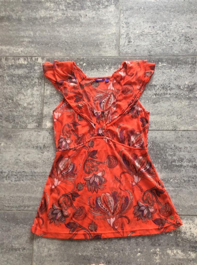 Top / Blouse Mexx M/L, Maat 38/40 (M), Mexx, Oranje, Ophalen of Verzenden